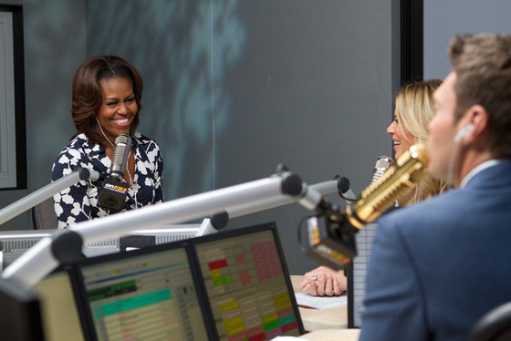 Michelle Obama, Ryan Seacrest Michelle Obama, Ryan Seacrest